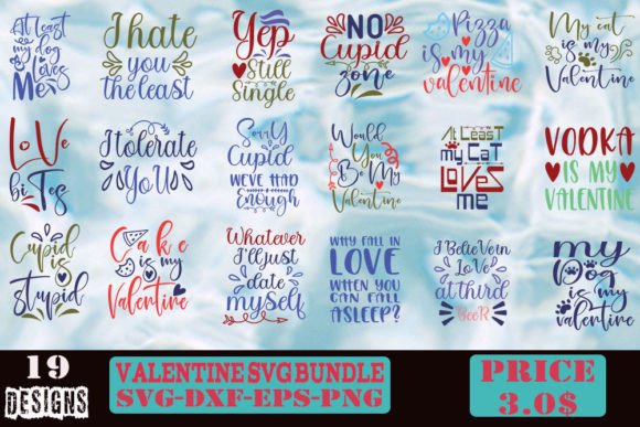 Download Valentines Quotes SVG Designs Bundle - Valentines Collection