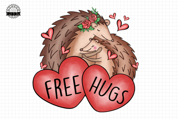 Download Free Hugs Valentines Sublimation PNG - Valentines Collection