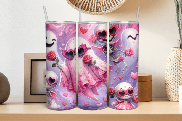 Download Spooky Valentines Sublimation PNG Wrap - Valentines Collection