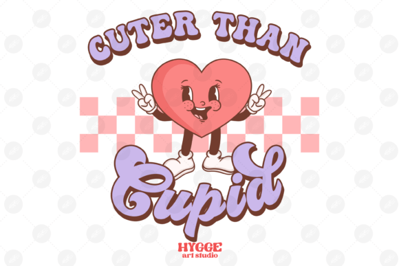 Download Retro Valentines Sublimation PNG | Cupid - Valentines Collection