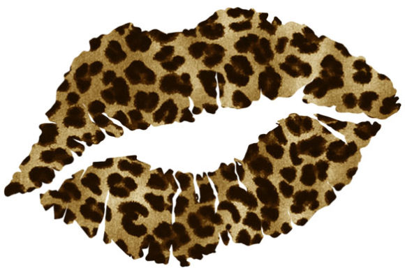 Download Cheetah Lips, Leopard Lips, Sublimation - Cheetah Collection