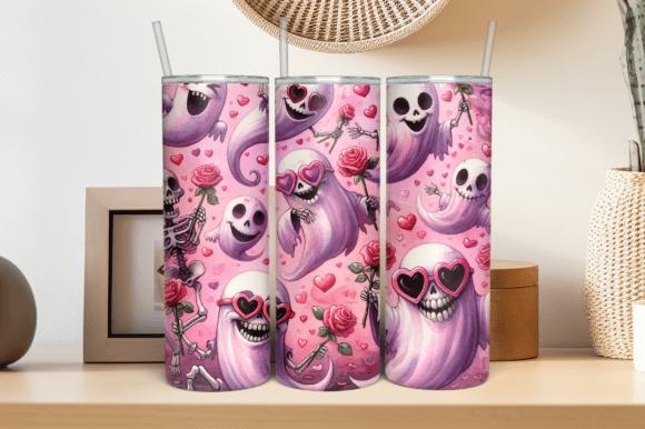 Download Spooky Valentines Sublimation PNG Wrap - Valentines Collection