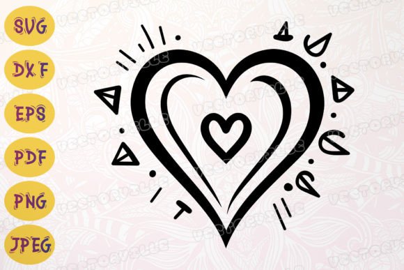 Download Hand Drawn Heart SVG Valentines Day PNG - Valentines Collection